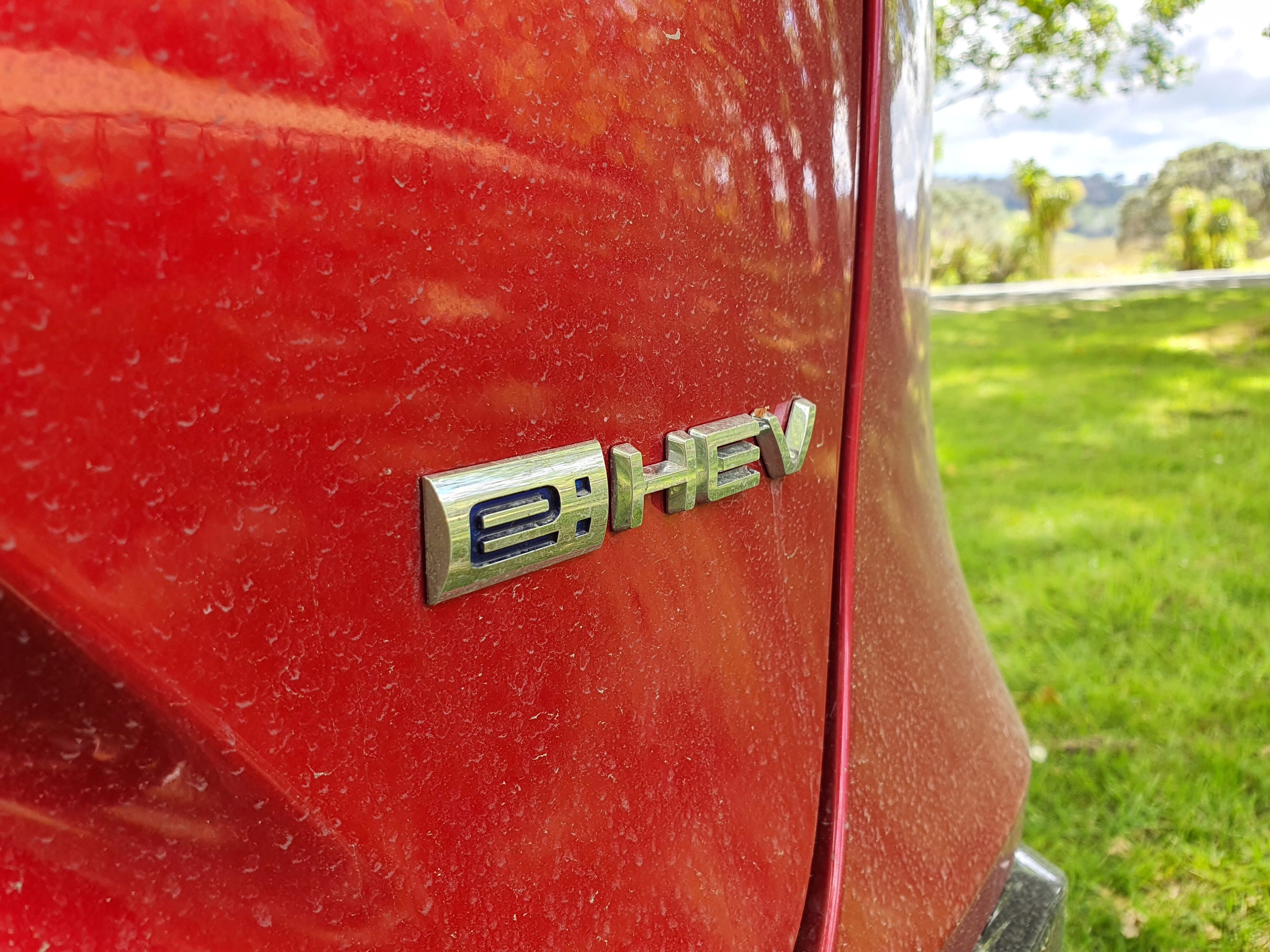 e:HEV badging on the rear of a 2024 Honda HR-V e:HEV.