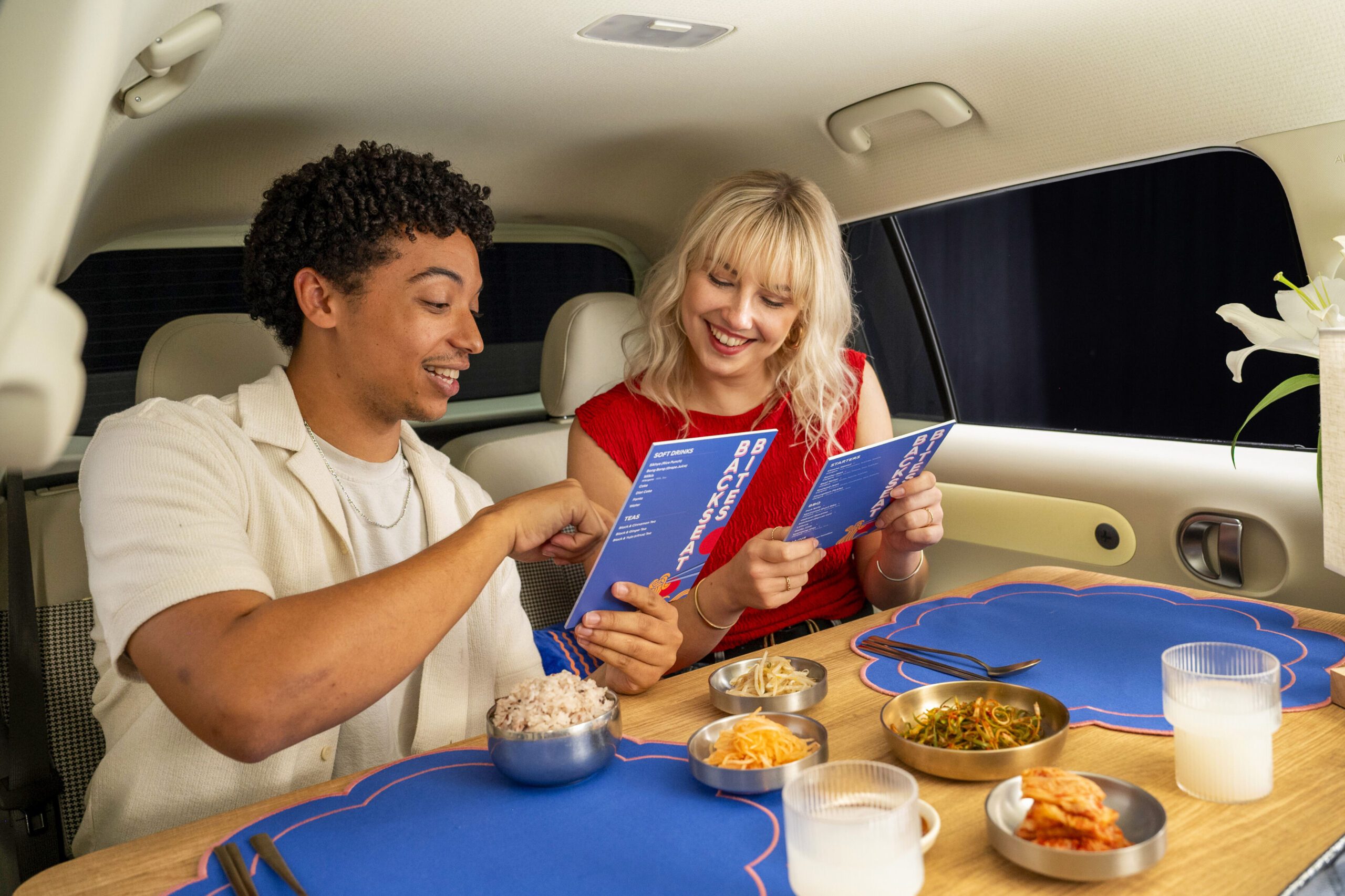 No Tables? No Problem - Hyundai Opens a Restaurant in the Backseat of its New EV