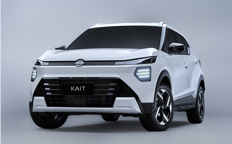 A photo of the Nissan Kait SUV destined for the LATAM market.